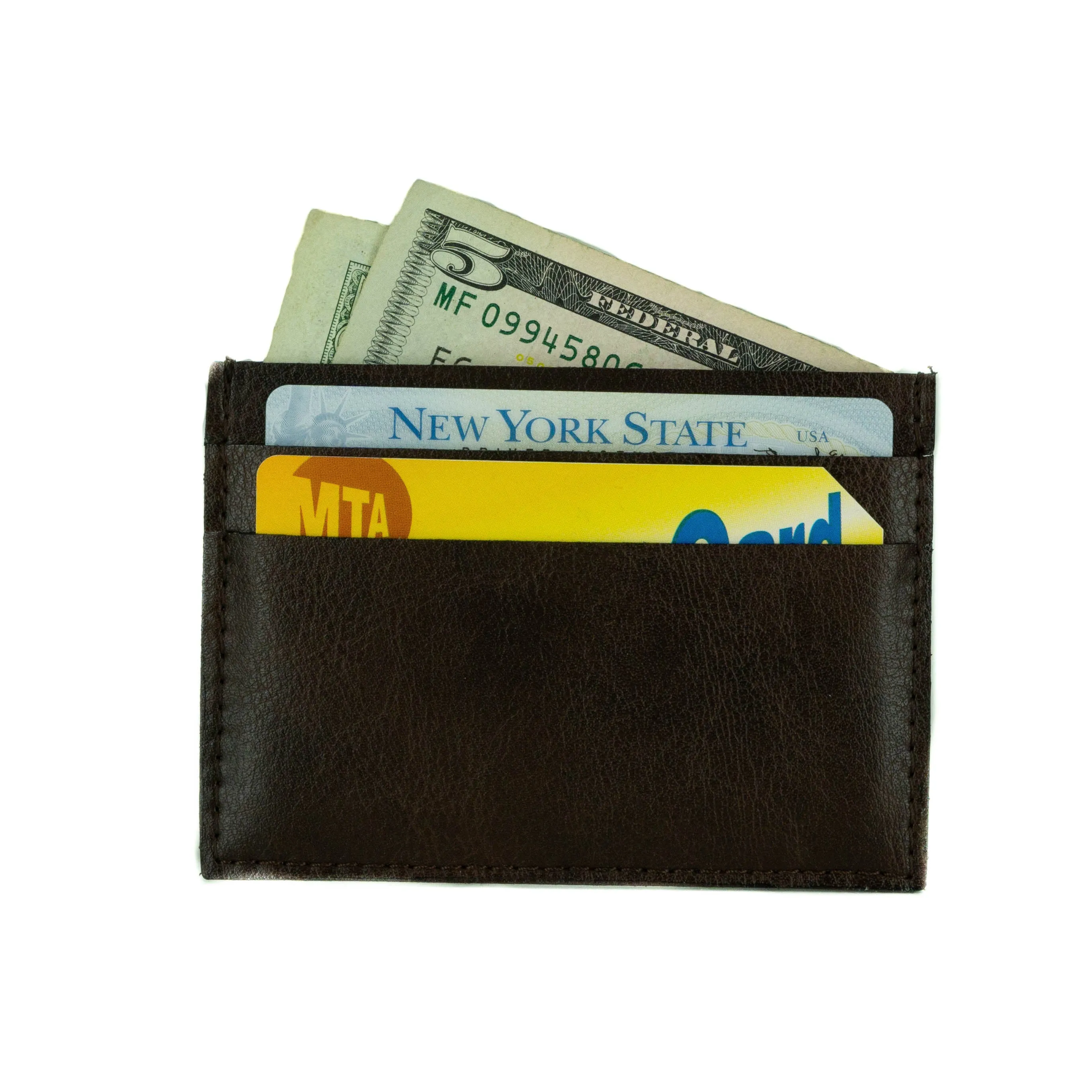 Boris Cardholder in Brown from Novacas grab go