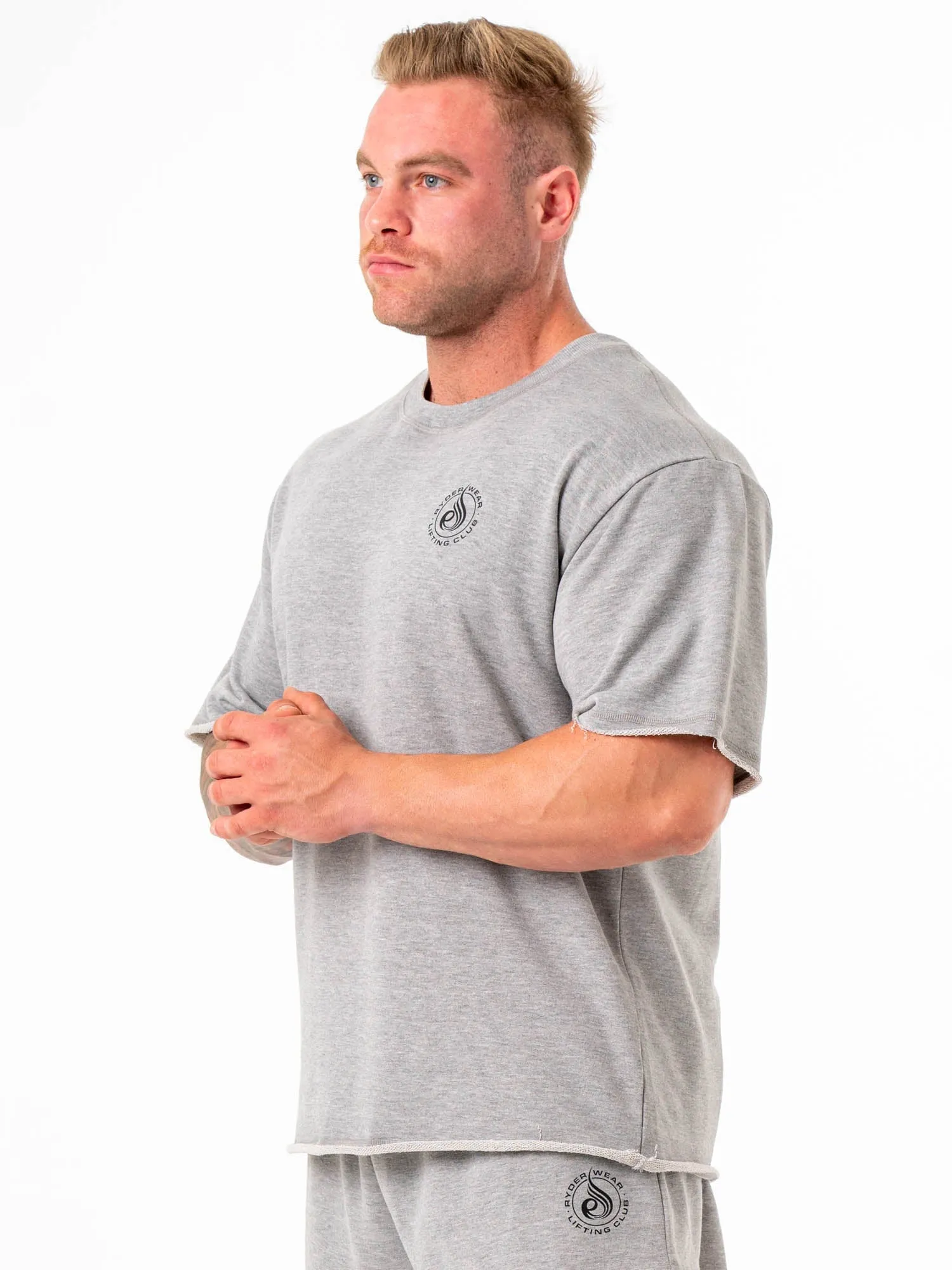 Box Fleece T-Shirt - Grey Marle daily essentials