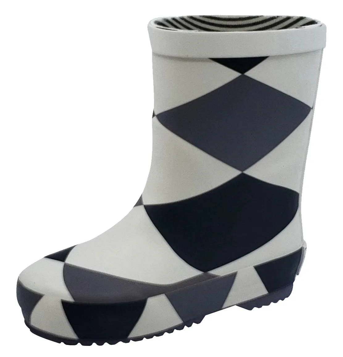 Boxbo Damier Girl's and Boy's Rain Boot walk ease