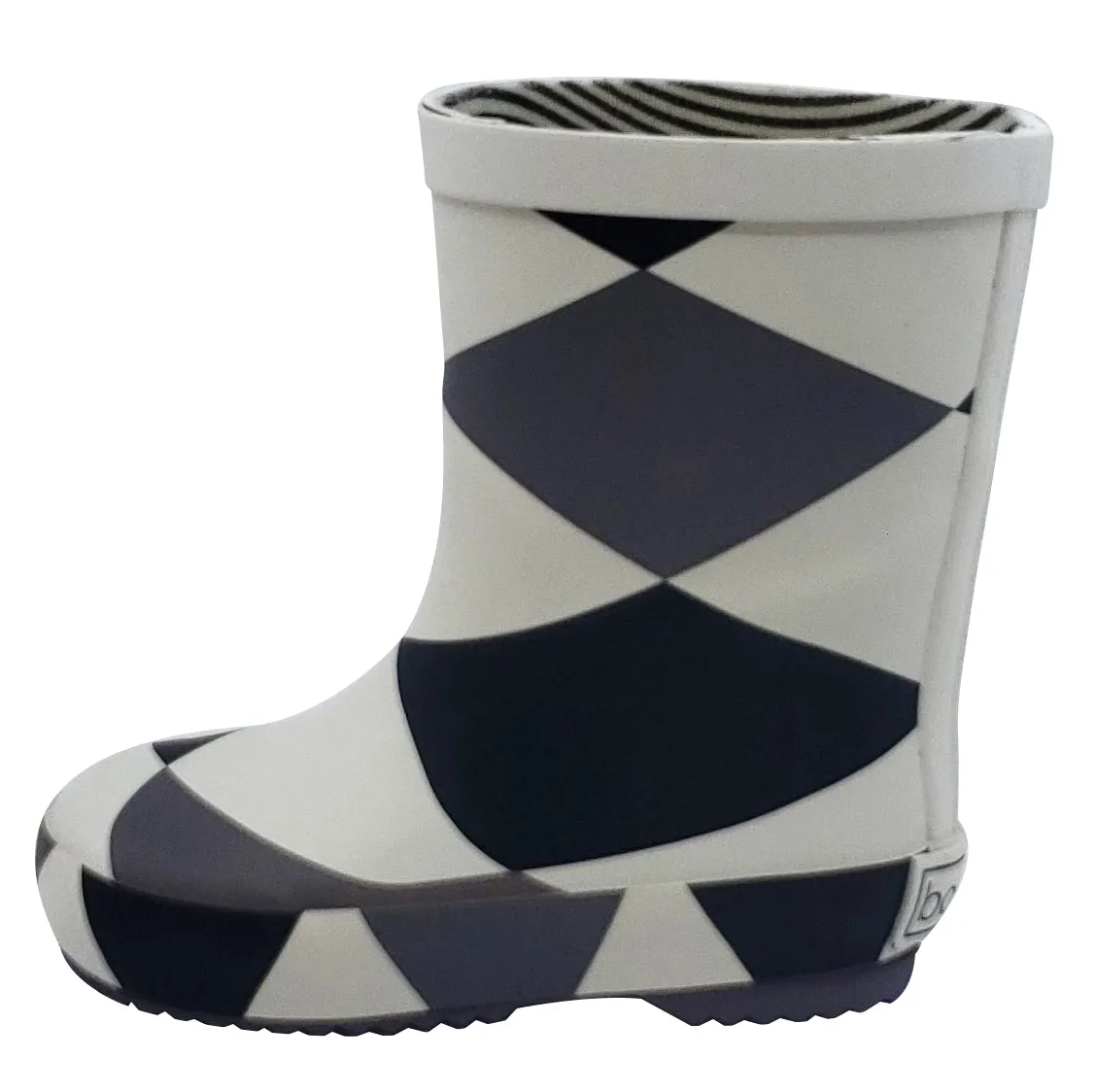Boxbo Damier Girl's and Boy's Rain Boot urban storm