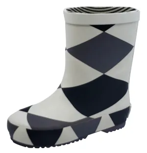 Boxbo Damier Girl's and Boy's Rain Boot cold armor