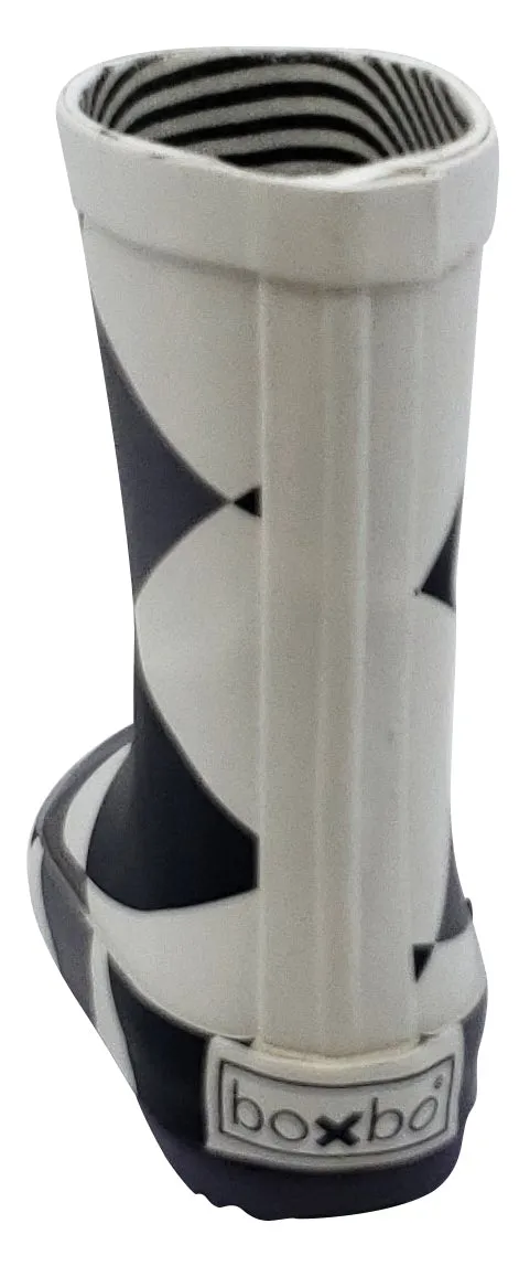 Boxbo Damier Girl's and Boy's Rain Boot cloud ride
