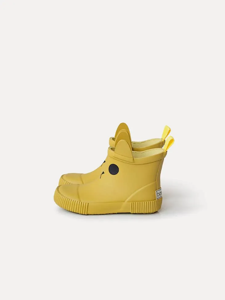 Boxbo Girl's Kerran Rain Boot, Mustard storm look