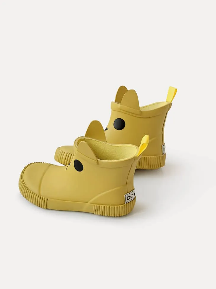 Boxbo Girl's Kerran Rain Boot, Mustard wild soul