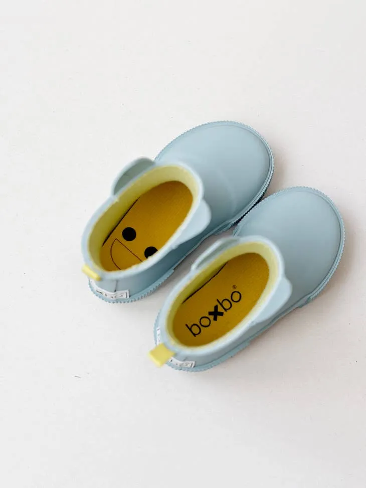 Boxbo Girl's Kerran Rain Boot, Platinum low profile