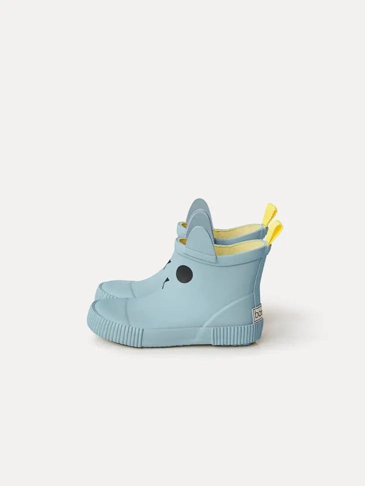 Boxbo Girl's Kerran Rain Boot, Platinum swift vibe