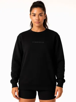 Boyfriend Pullover - Black holiday gift