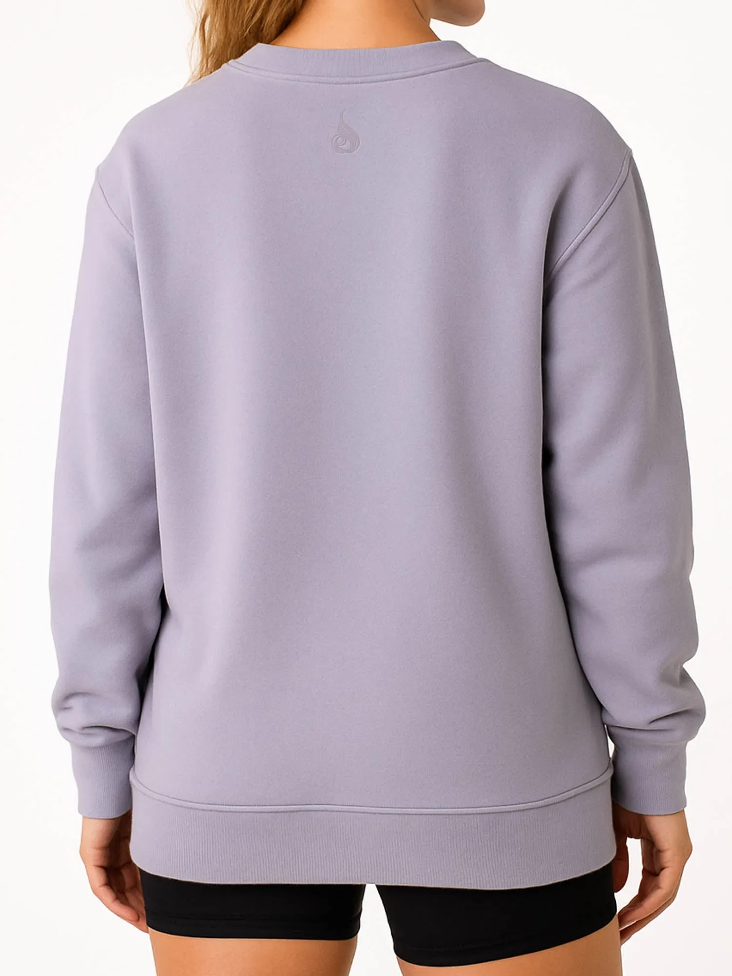 Boyfriend Pullover - Lavender simple chic