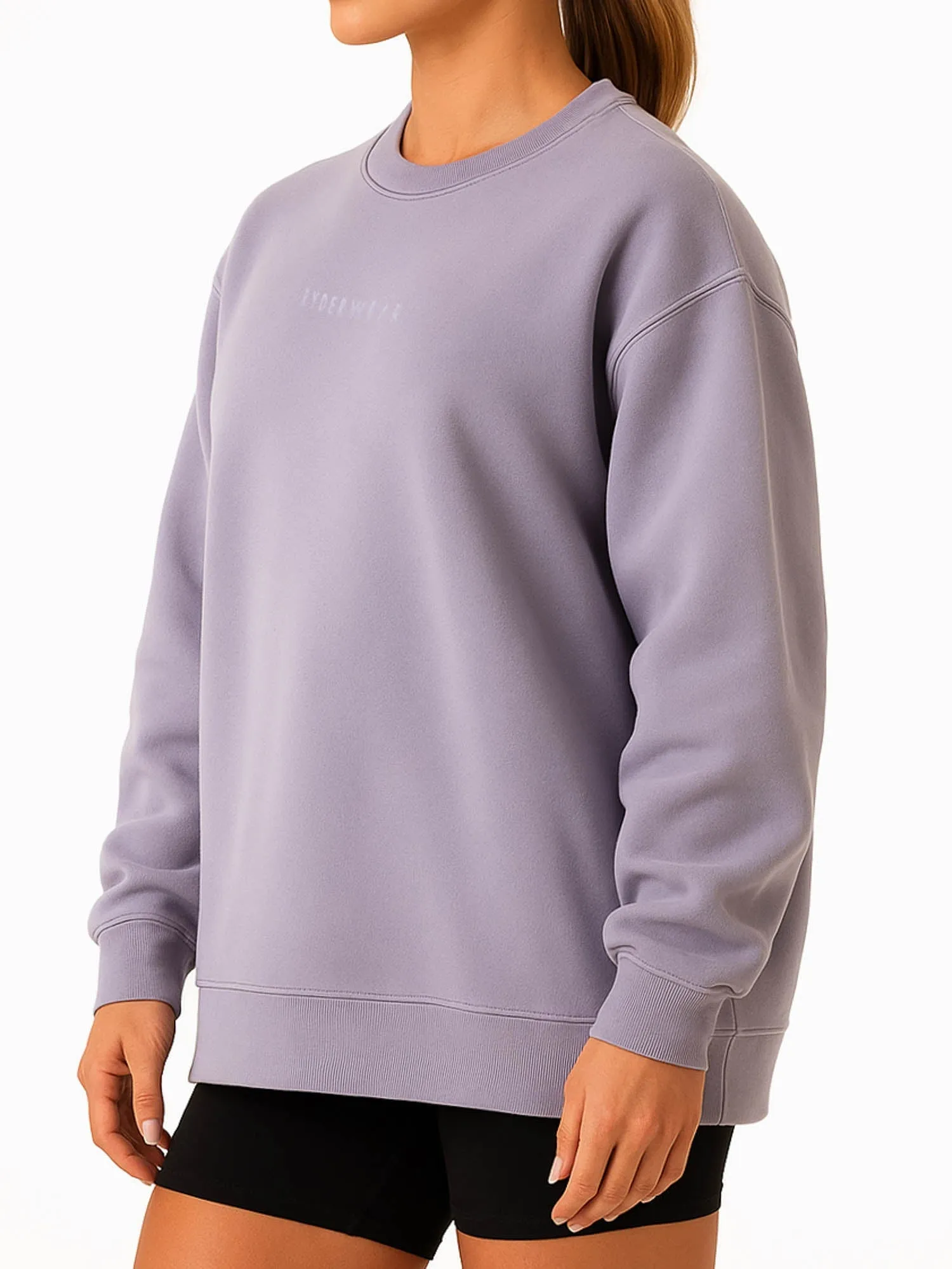 Boyfriend Pullover - Lavender light breathable