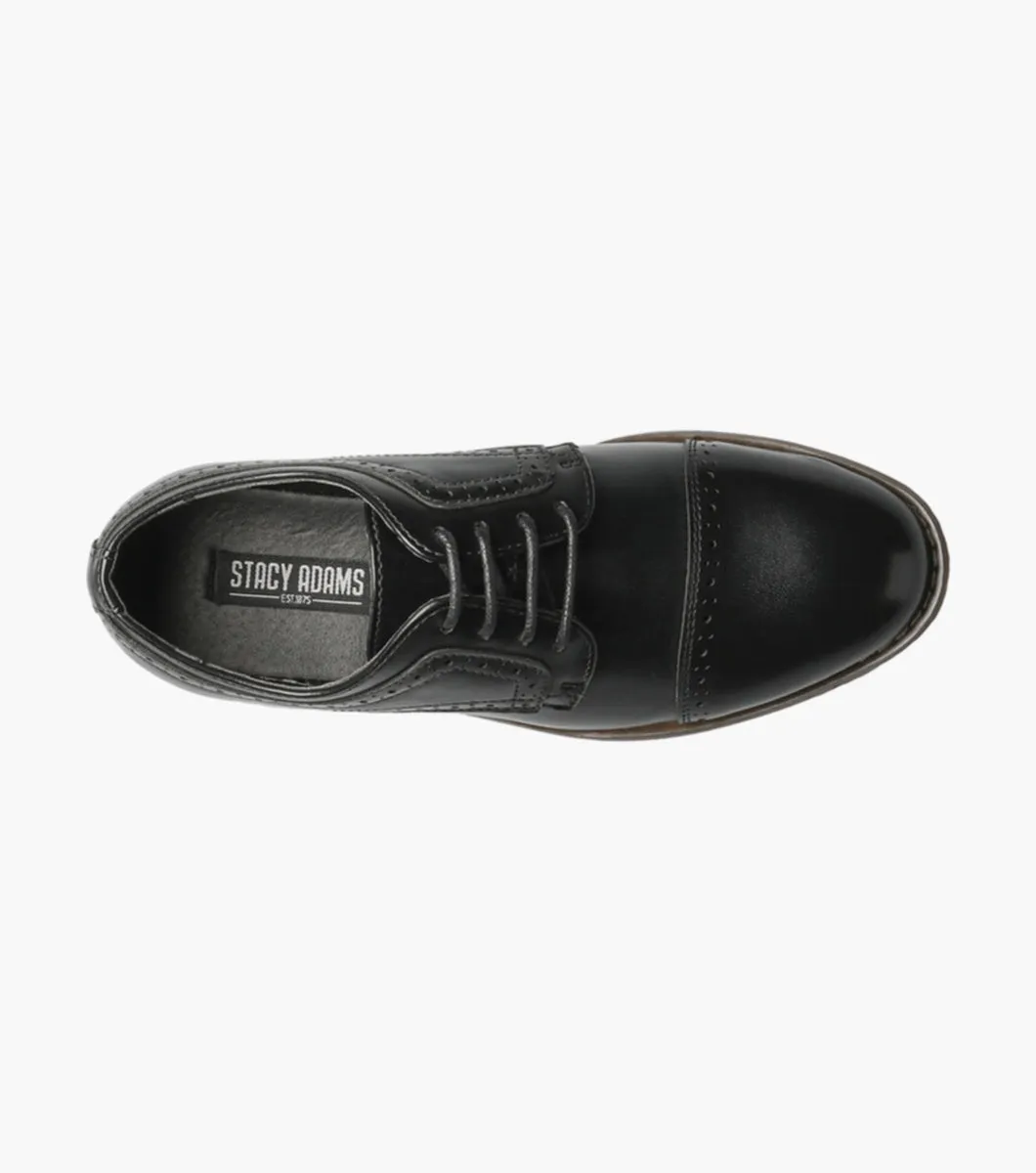 BOYS DICKINSON  Cap Toe Oxford - Black easy match