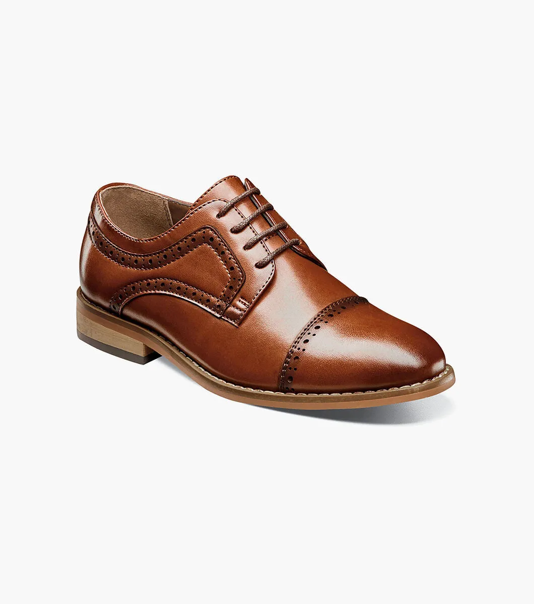 BOYS DICKINSON  Cap Toe Oxford - Cognac crowd appeal