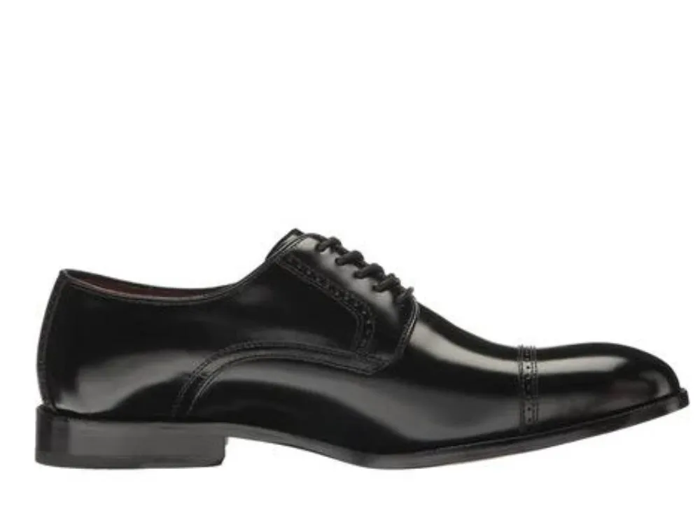 Bradford Cap-Toe Oxfords Shoes - Black business touch