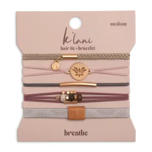 Breathe - Hair Tie Bracelet M color pop