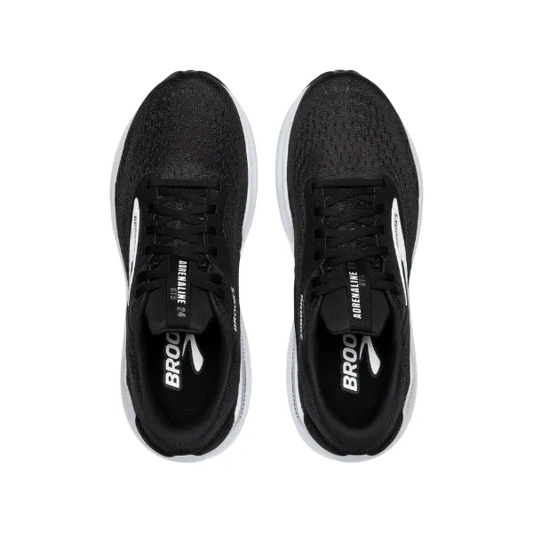 Brooks Men's Adrenaline GTS 24 Wide Black/White couple fit