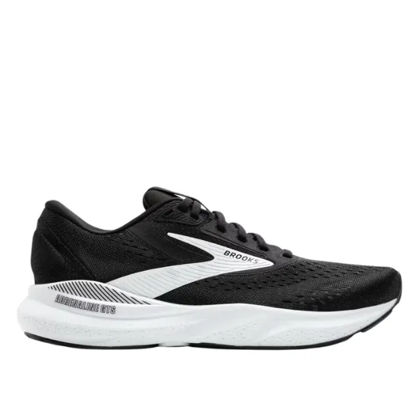 Brooks Men's Adrenaline GTS 24 Wide Black/White comfort all
