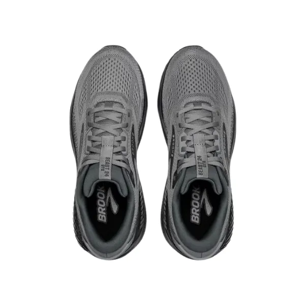 Brooks Mens Beast GTS 24 Wide Grey commute wear