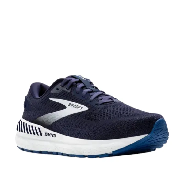 Brooks Mens Beast GTS 24 Wide Navy dry land