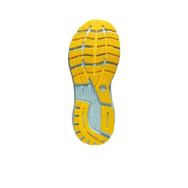 Brooks Men's Ghost 16 Black/Blue/Yellow cozy layers