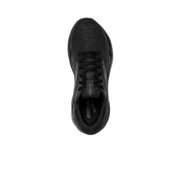 Brooks Men's Ghost 16 Black/Ebony Steady Grip