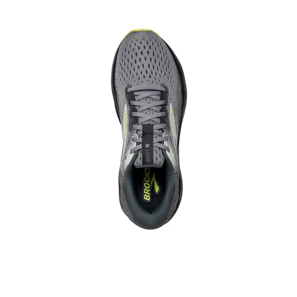 Brooks Men's Ghost 16 Grey/Green Chill Vibes