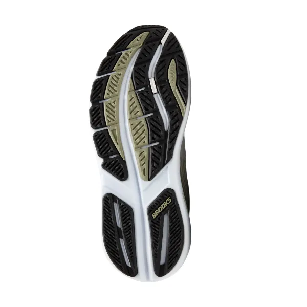 Brooks Men's Ghost Max 3 Wide White/Tea Vintage Look