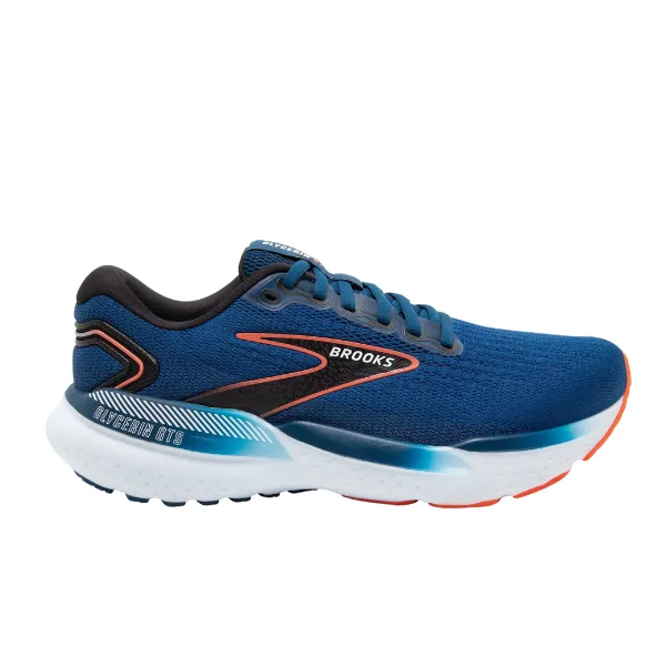 Brooks Men's Glycerin GTS 21 Blue Fall Outfit