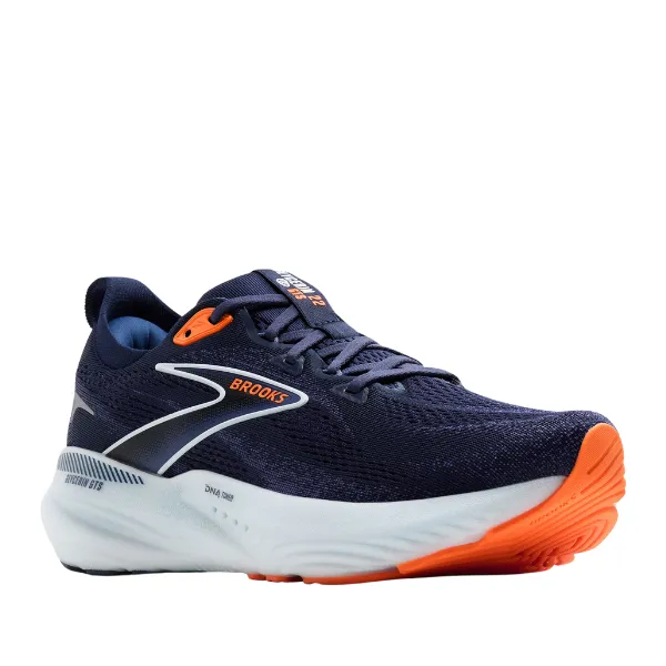 Brooks Men's Glycerin GTS 22 Navy walk smart