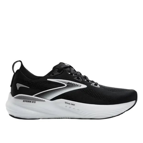 Brooks Men's Glycerin GTS 22 Wide Black/White Motion Culture