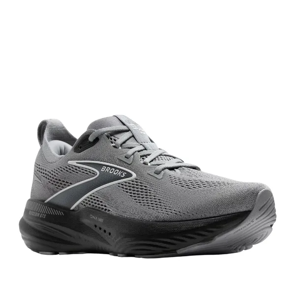 Brooks Men's Glycerin GTS 22 Wide Grey easy clean