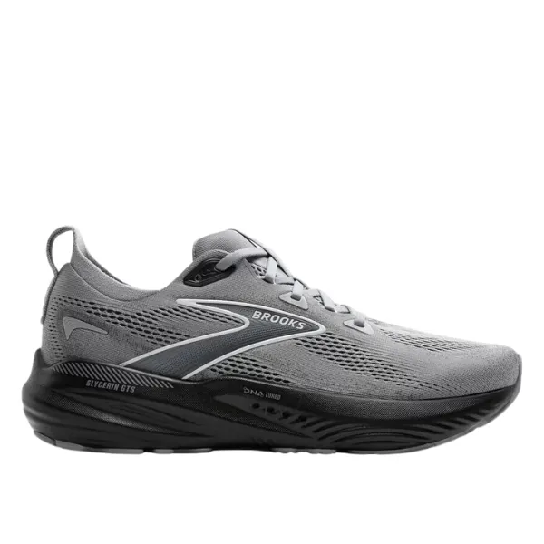 Brooks Men's Glycerin GTS 22 Wide Grey office casual