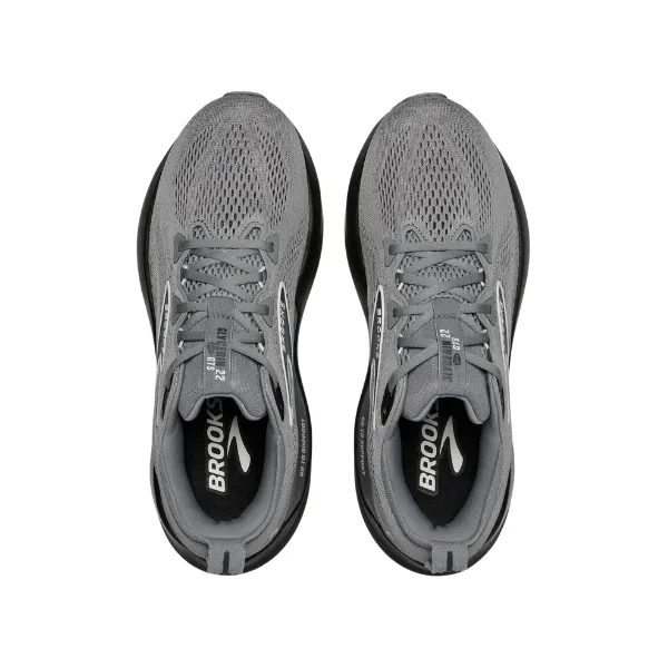 Brooks Men's Glycerin GTS 22 Wide Grey dry land