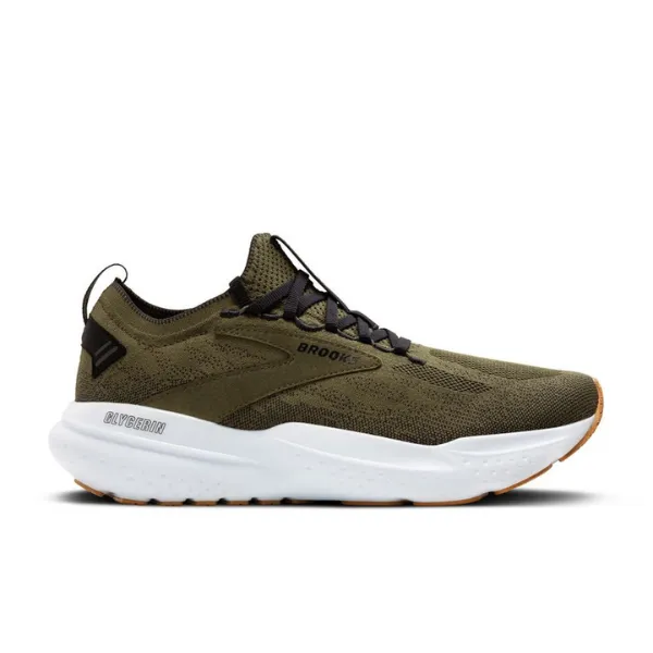 Brooks Men's Glycerin Stealth Fit 21 Green natural pose