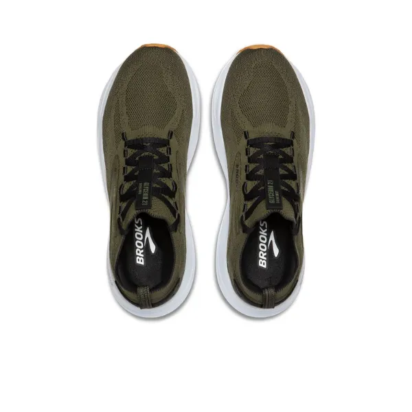Brooks Men's Glycerin Stealth Fit 21 Green Fashion Mode