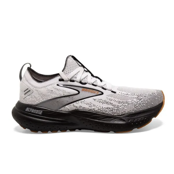 Brooks Men's Glycerin Stealth Fit 21 White/Black Style Spark