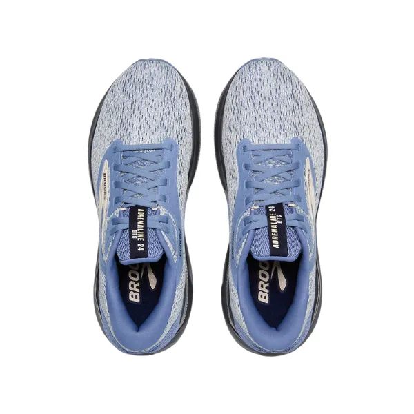 Brooks Women's Adrenaline GTS 24 Blue/Gray Clean Cut