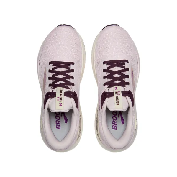 Brooks Women's Adrenaline GTS 24 Purple Sleek Ride