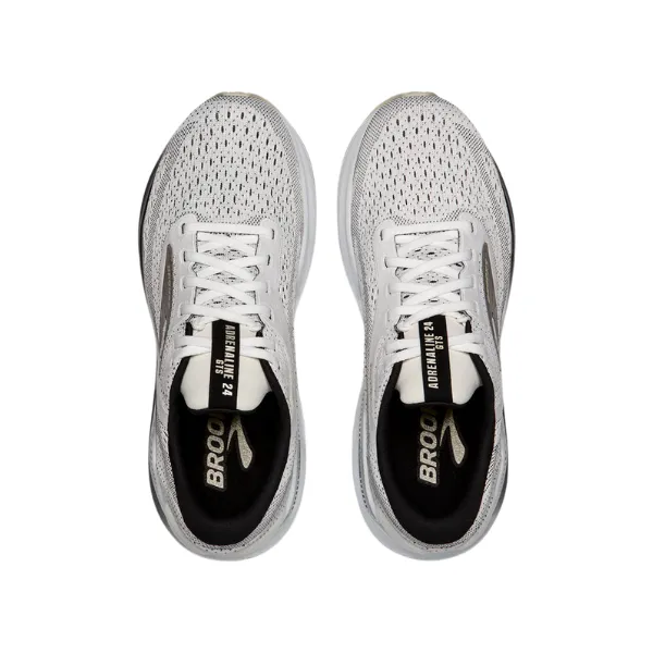 Brooks Women's Adrenaline GTS 24 White/Black Layered Fit