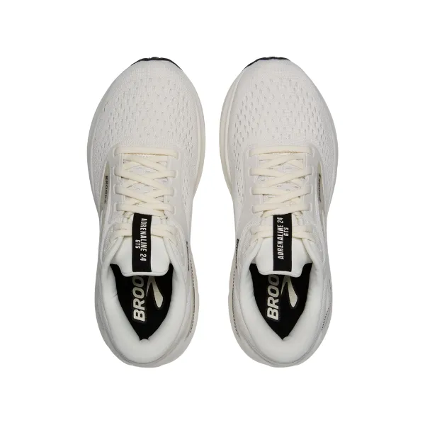 Brooks Women's Adrenaline GTS 24 White/Coconut fashion vibe