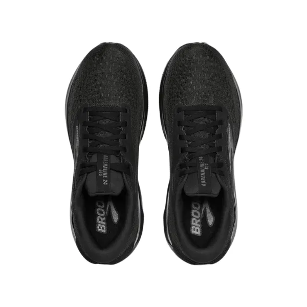Brooks Women's Adrenaline GTS 24 Wide Black/Black Rush Hour