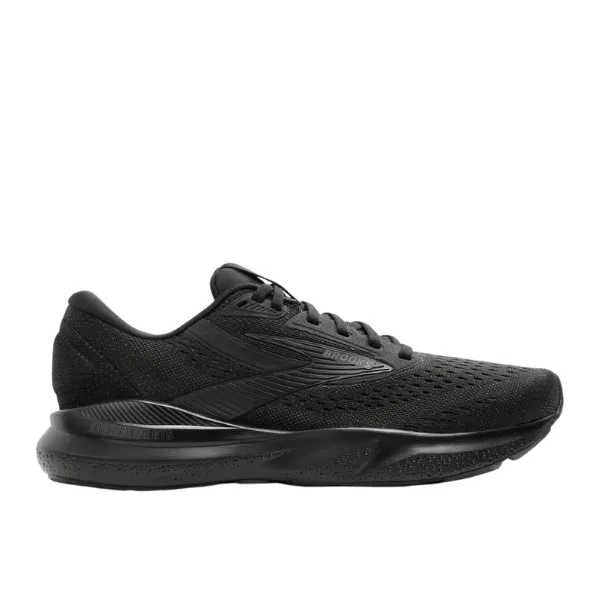 Brooks Women's Adrenaline GTS 24 Wide Black/Black morning path