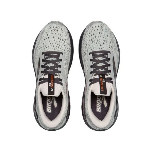 Brooks Women's Adrenaline GTS 24 Wide Green/Black pet walk