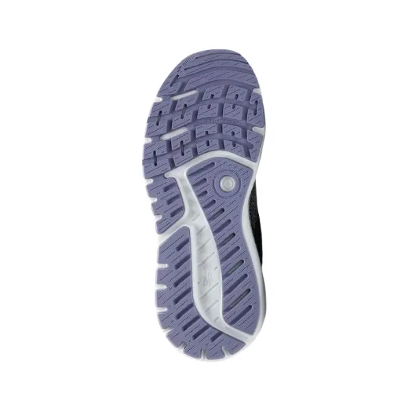Brooks Womens Ariel GTS 24 Grey/Purple Wide Freedom Walk