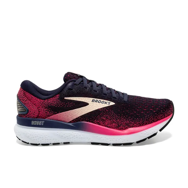 Brooks Women's Ghost 16 Black/Pink Street Wave