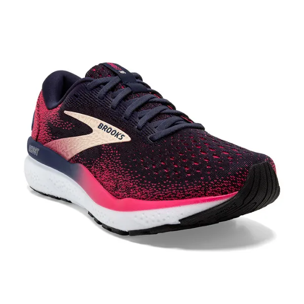 Brooks Women's Ghost 16 Black/Pink City Blend