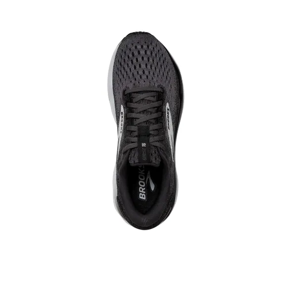 Brooks Women's Ghost 16 Black/White dynamic fit