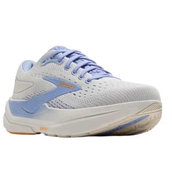 Brooks Women's Ghost Max 3 Medium Coconut/Blue heel cloud