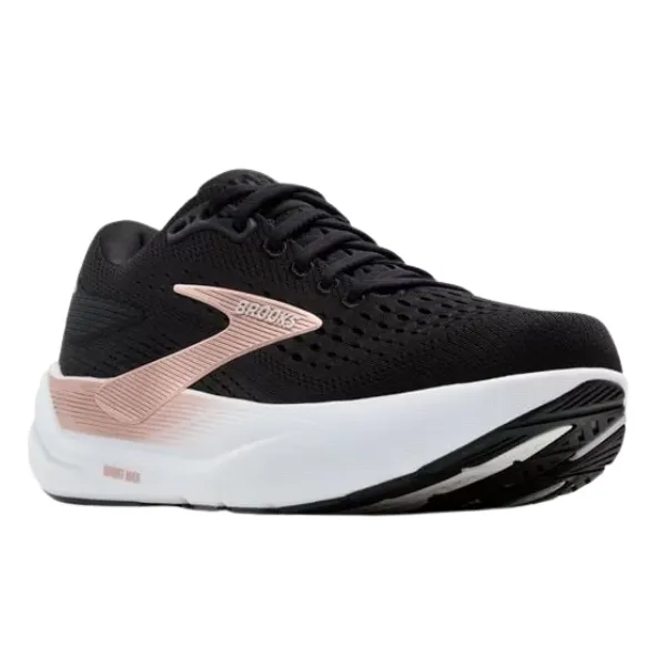 Brooks Women's Ghost Max 3 Wide Black/Rose Gold Stride Control