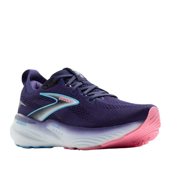 Brooks Women's Glycerin GTS 22 Wide Blue/White casual edge