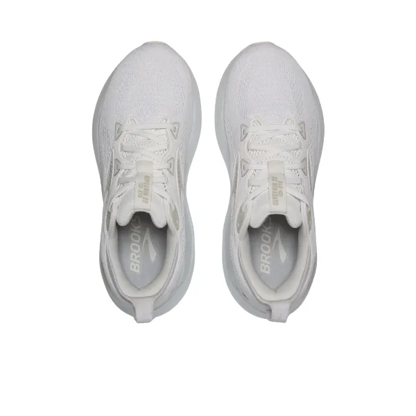Brooks Women's Glycerin GTS 22 Wide White Cool Touch