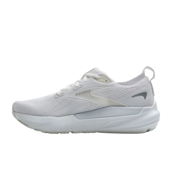 Brooks Women's Glycerin GTS 22 Wide White sporty chic
